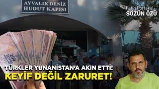 TÜRKLER YUNANİSTAN’A AKIN ETTİ KEYFİ DEĞİL ZARURET VİDEO HABER