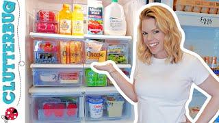 Easy Fridge Organization on a Budget