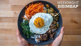 Bibimbap the Korean mixed rice dish that everyone should know how to make.