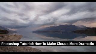 How To Create Dramatic Clouds By Dodging And Burning in Photoshop