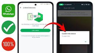 Whatsappı düzeltin Cihaz bağlanamadı daha sonra tekrar deneyin sorunu Cihaz WhatsAppa bağlanamadı