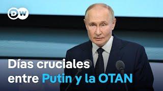 OTAN estaría sopesando levantar restricciones para que Ucrania use misiles de largo alcance en Rusia