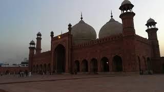 Badshahi Mosque 1673 beautiful adhaan Lahore Punjab Pakistan