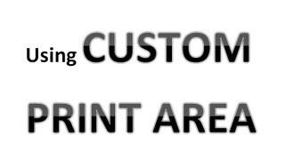 Excel VBA Tips n Tricks 33 Custom Print Area