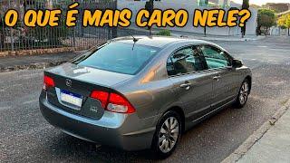 Quanto custa manter um New Civic G8 hoje em dia?