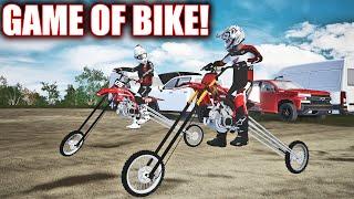 GAME OF BIKE ON A 10 FOOT TALL CRF110? CLOSEST ONE YET MX BIKES