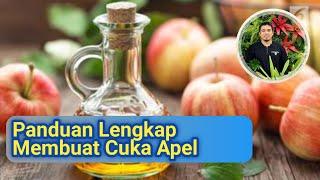 Cara Mudah Membuat Cuka Apel Sendiri Manfaat dan khasiat Cuka Apel Membuat Apple Cider Vinegar..