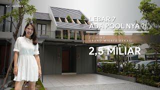 LEBAR 7 TAPI PUNYA POOL.? ZLIVING GRAND WISATA BEKASI. HARGA CUMA 2.5M-AN