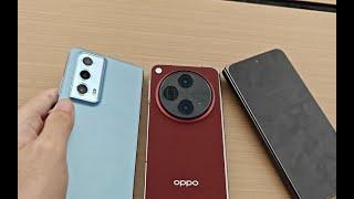 OPPO find n3对比荣耀magic vs2 上手体验。