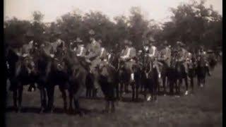 US Cavalry 101st Regiment New York National Guard Trains at Pine Camp Fort Drum NY 1927 Silent