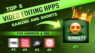 Top 5 Video Editing App for Android  No Watermark  5 Best Video Editing App  2023