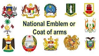 National Emblem or Coat of arms of all Countries  National Emblem of different Countries