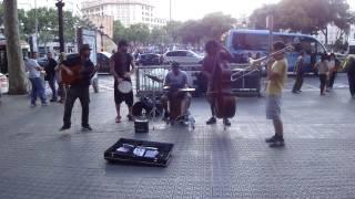 Busking   Barcelona