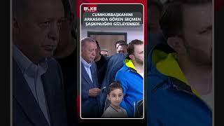 Cumhurbaşkanı Erdoğanı Arkasında Gören Seçmen Büyük Şaşkınlık Yaşadı