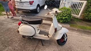 1997 Vespa PX150e kickstart