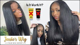 Affordable Glue-Less Lace Closure Wig Ft Jessies Wig