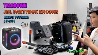 Teardown Jbl Partybox Encore 2 mic 2022  Loa quá chi tiết