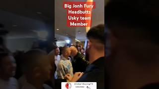Big John Fury slaps nut on Usyk team 