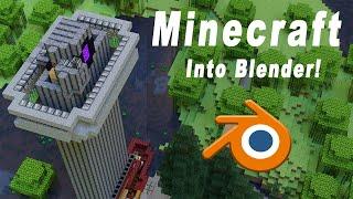 Import Minecraft World Into Blender & Camera Animation