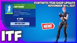 Fortnite Item Shop *NEW* GHOSTBUSTERS EMOTE November 18th 2021 Fortnite Battle Royale