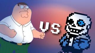 peter Griffin vs sans undertale