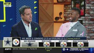 GET UP  Fields over Dak - Ryan Clark rips Dan Graziano and claims Steelers beat Cowboys in Week 4