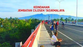 Menikmati Udara Pagi Di Jembatan Ciloseh  Morning Walk Tasikmalaya