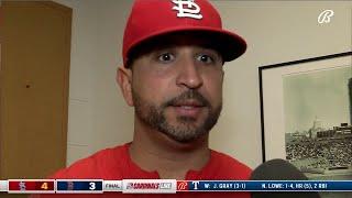 Oli Marmol says its starting to come together for Cardinals