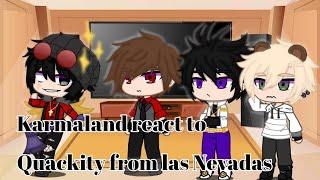 Karmaland react to Quackity from Las Nevadas  Karmaland x Dsmp  Yuli_Quacks