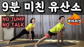 9 MIN FULL BODY CARDIO WORKOUT NO JUMPALL STANDING