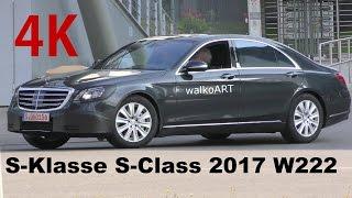 4K-Video Mercedes Erlkönig S-Klasse S-Class 2017 W222 Facelift - Modellpflege