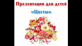 Цветы презентация для детей