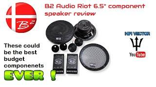 B2 Audio Riot 6.5  car audio component speaker review RIOT6.1