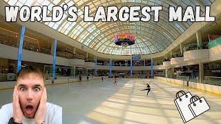 Exploring North Americas LARGEST Shopping Mall  West Edmonton Mall ️ 