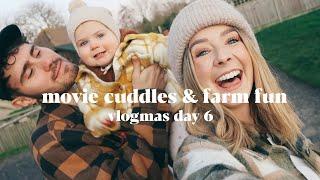 Christmas Movie Cuddles & Fun At The Farm  Vlogmas Day 6