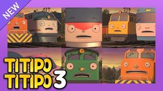 TITIPO S3 EP4 Berny is in distress l Train Cartoons For Kids  Titipo the Little Train