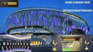 Detailed Spurs Stadium Walking Tour  WORTH IT  4K I