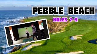 Pebble Beach Holes 7-9  Let’s Talk Golf Showdown