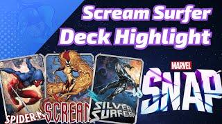 Scream Silver Surfer Spider-Man moves them around Marvel SNAP Deck Highlight