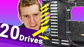 320 TERABYTES in a normal case - The DIY 4k editing NAS