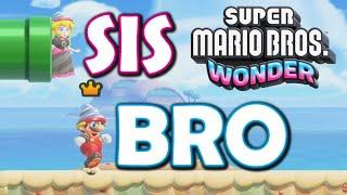 2-Player Super Mario Bros Wonder is SO FUN *BRO and SIS*