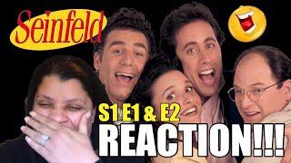 FIRST TIME WATCHING  SEINFELD S1 Episodes 1 & 2  REACTION