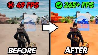  Fortnite Chapter 3 Drastically Increase FPS Reduce Lag & Input Delay  Fortnite Best Settings 