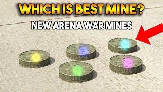 GTA 5 ONLINE  WHICH IS BEST PROXIMITY MINE? FROM ARENA WAR DLC