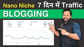 Nano Niche Blogging Kaise Karein  2024 में ब्लॉग कैसे बनाएं  Nano Niche Blog 2024