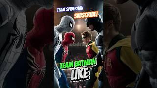 TEAM SPIDERMAN vs TEAM BATMAN  MMA Match  #avengers #superhero #marvel #venom #spiderman #venom2