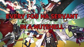 Every FGO NA Servant in a Nutshell SUPERCUT - Jan 1 2023