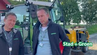 Coen Loeffen Abemec  en  Mark Roelofs Mechan over de de nieuwe elektrische Fendt tractor E 107