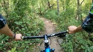 Biking at Lebanon Hills MN