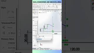 SOLIDWORKS 3D MODELING #cadcamtutorials #solidworks #solidworks3dcad #solidworkstutorial